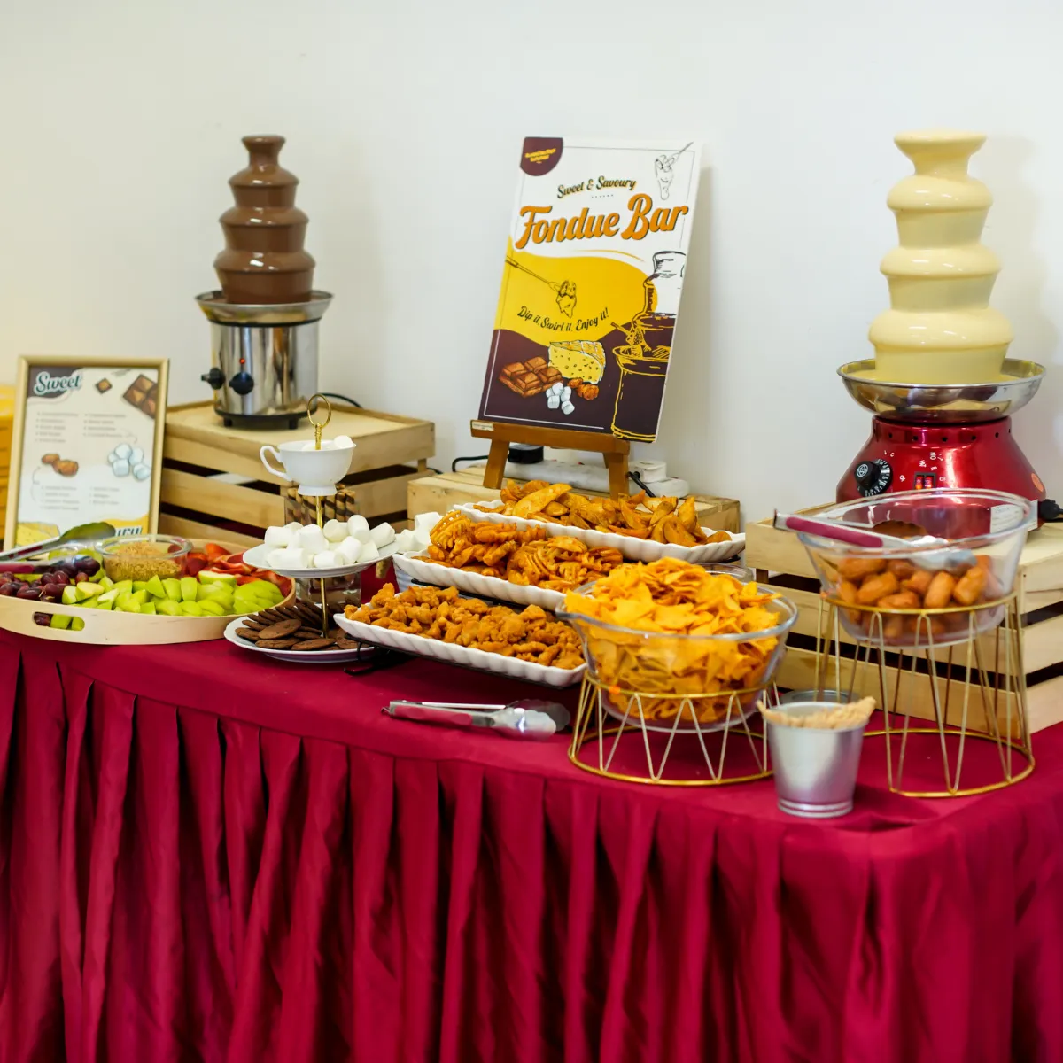 Sweet & Savoury Fondue Bar